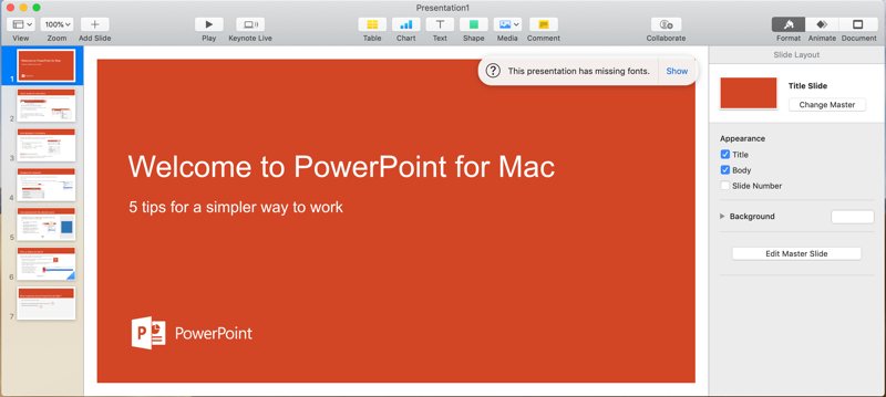 is there a program like powerpoint for mac